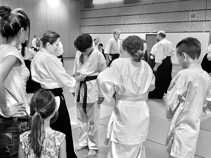  aikido enfants pre adolescents  Bormes Lavandou Var